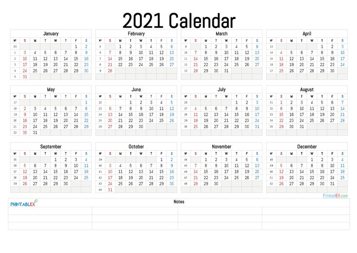 201 Calendar Printable - 201 Calendar With Week Numbers