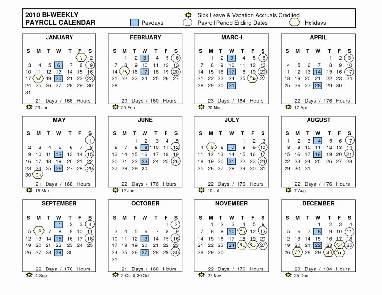 2017 Biweekly Payroll Calendar Template - 2017 Payroll Calendar With Week Numbers