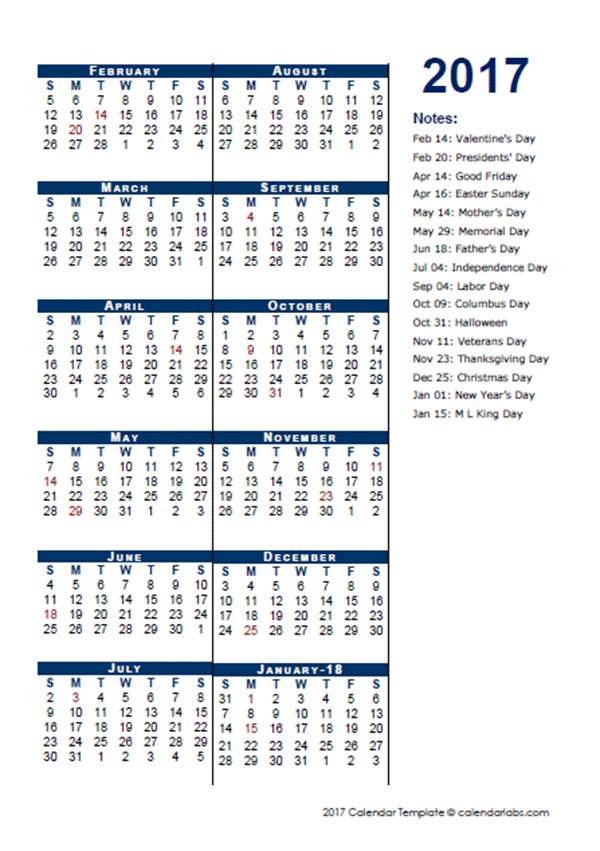 2017 Fiscal Period Calendar 4 4 5 Free Printable Templates - Fiscal Calendar 2017 Week Numbers