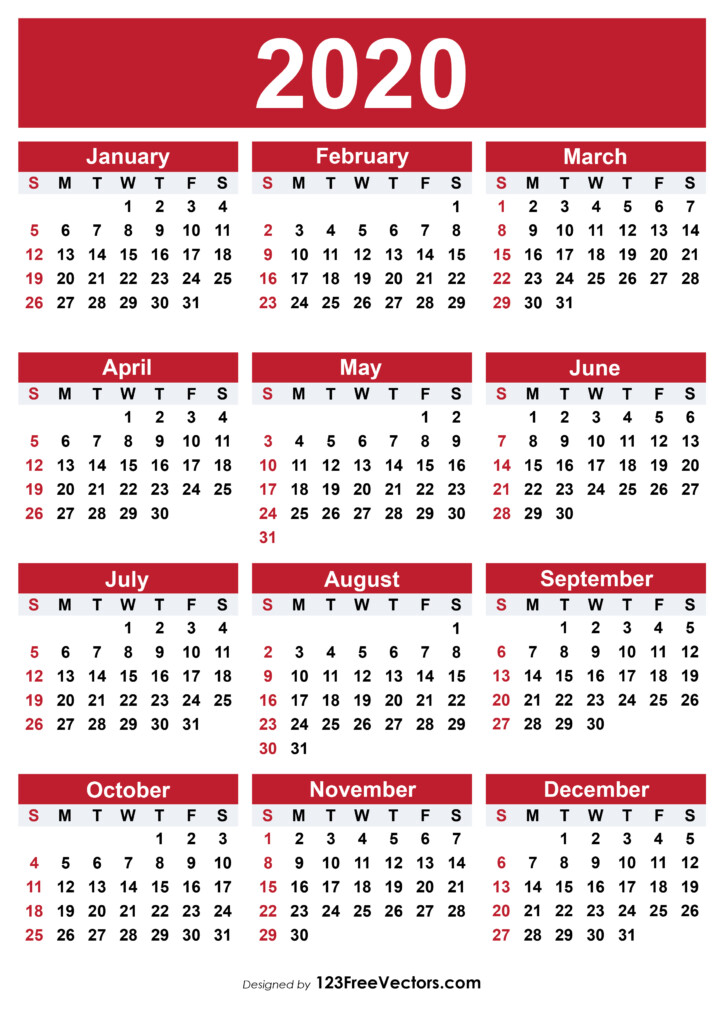 2020 Calendar With Week Numbers - 2020 Calendar With Week Numbers And Holidays