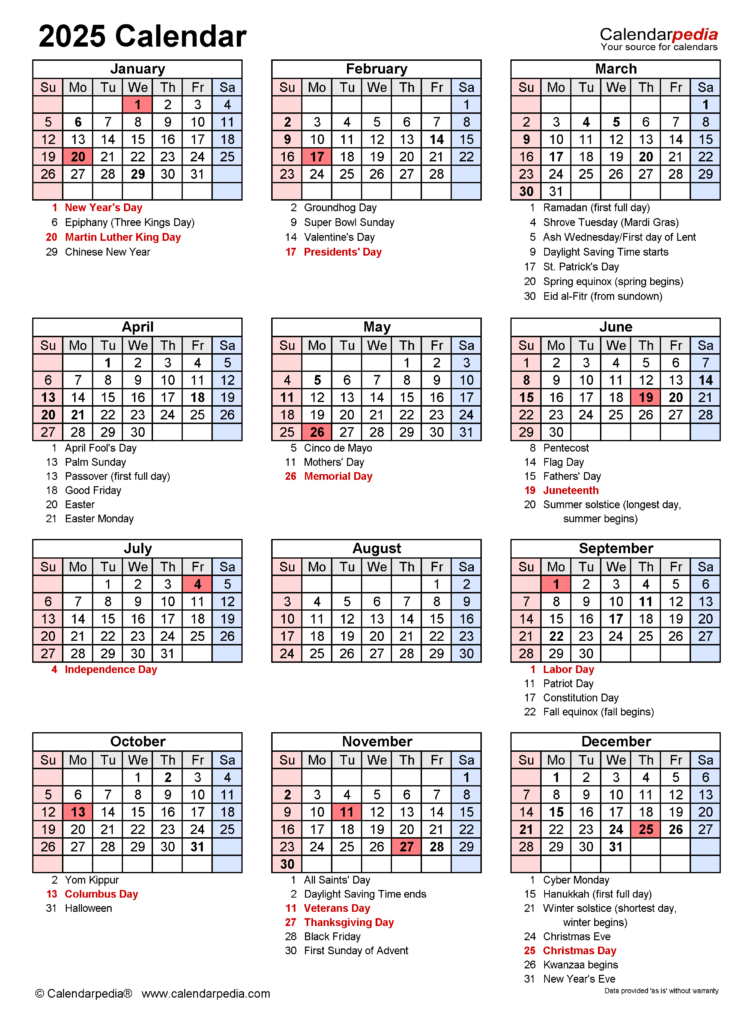 2025 Calendar Free Printable Excel Templates Calendarpedia - Template Excel 2025 Calendar With Week Numbers Printable