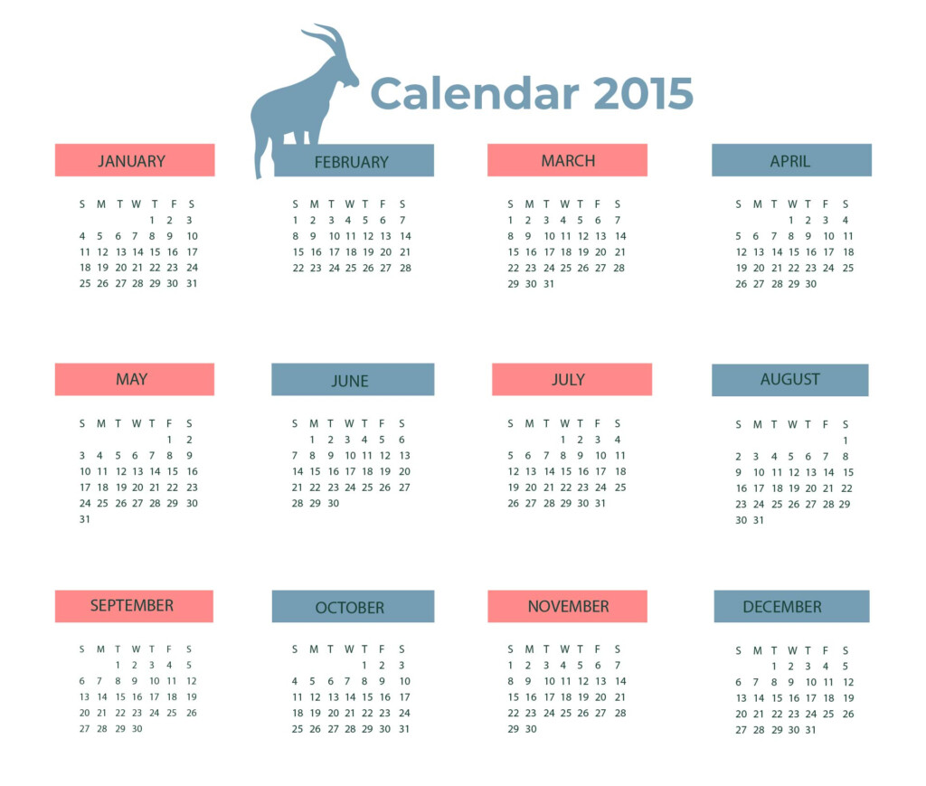 4 Best Printable Yearly Calendars With Holidays PDF For Free At Printablee - 2015 Yearly Calendar With Weeks Numbered