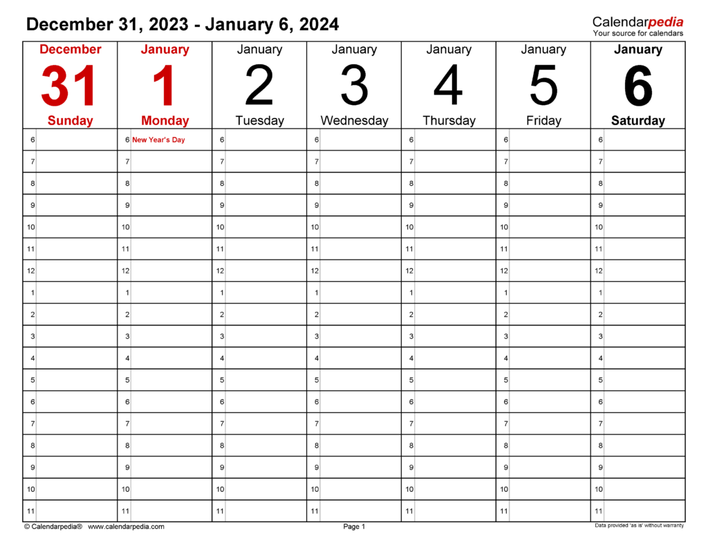 52 Week Numbered Calendar 2024 Excel Bonny Christy - 2024 Weekly Numbered Calendar