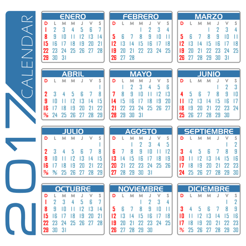 Calendar For 20187 Public Domain Vectors - 20187 Calendar With Week Numbers