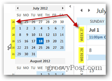 How To Add Week Numbers To Your Outlook 2013 Calendar - Week Numbers In Outlook Calendar 2013