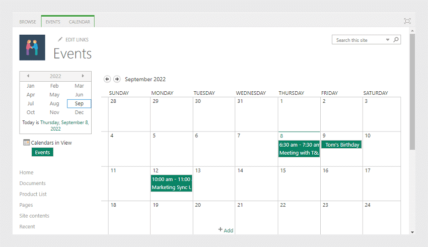 How To Create A Calendar In SharePoint Or To Create SharePoint Calendar - Sharepoint Online Calendar Week Numbers