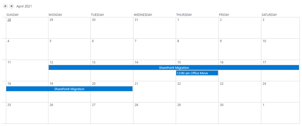 How To Create A Calendar View On A SharePoint List SharePoint Maven - Sharepoint Online Calendar Week Numbers