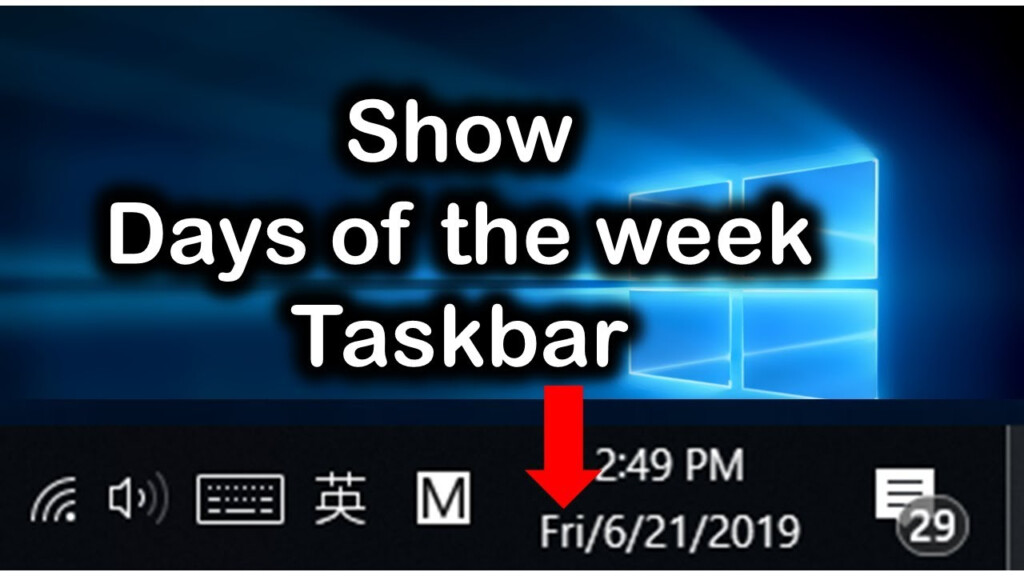 How To Get Week Number In Windows 10 Taskbar Calendar Tova Atlanta - Add Week Numbers To Windows Taskbar Calendar