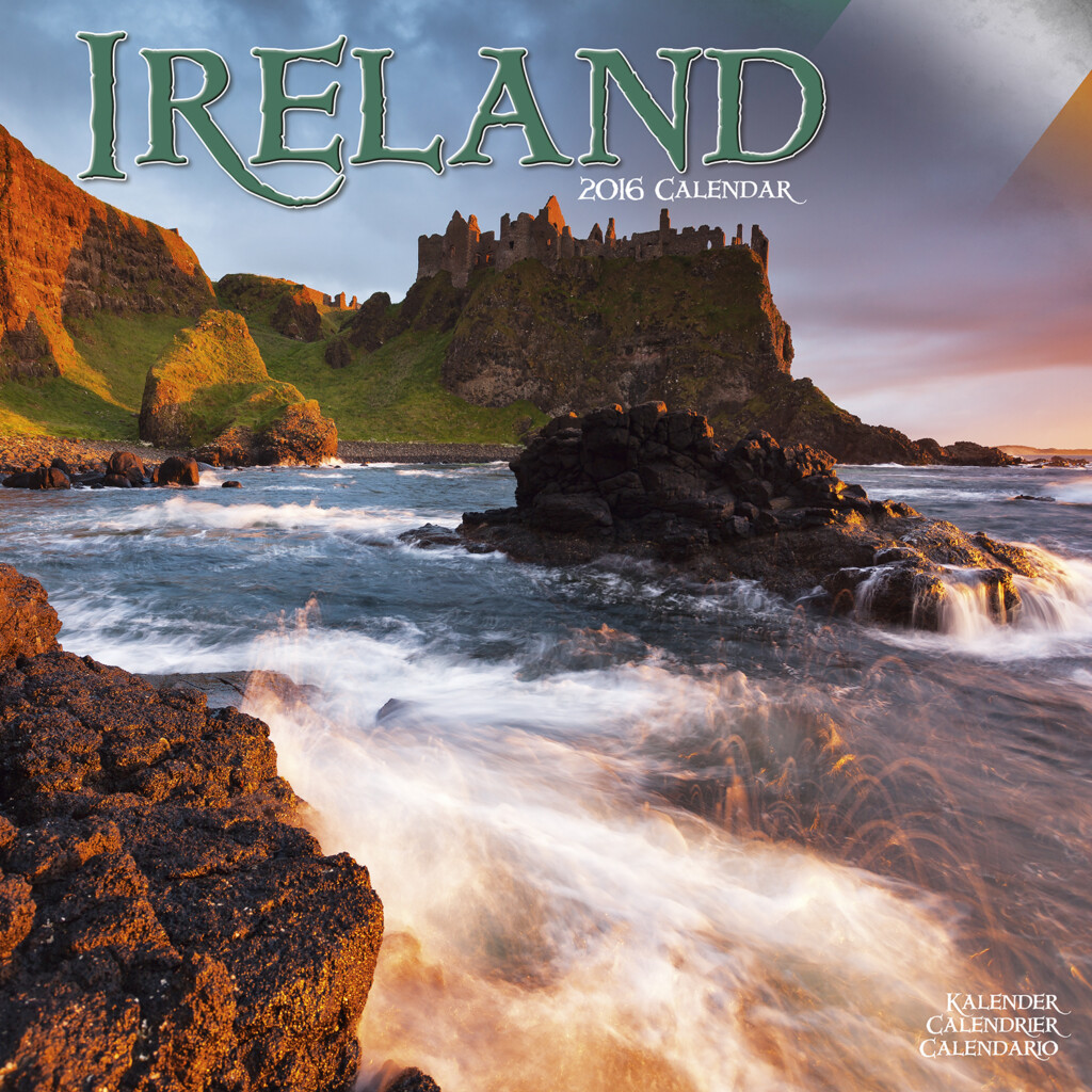 Ireland Wall Calendar 2016 - 2016 Calendar With Week Numbers Ireland