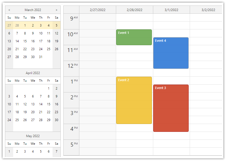 Js Weekly Calendar Allis Tierney - Calendar With Week Numbers Javascript Library