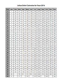 Julian Calendar 2016 Download 2016 Julian Calendar - Julian Calendar 2016 With Week Numbers