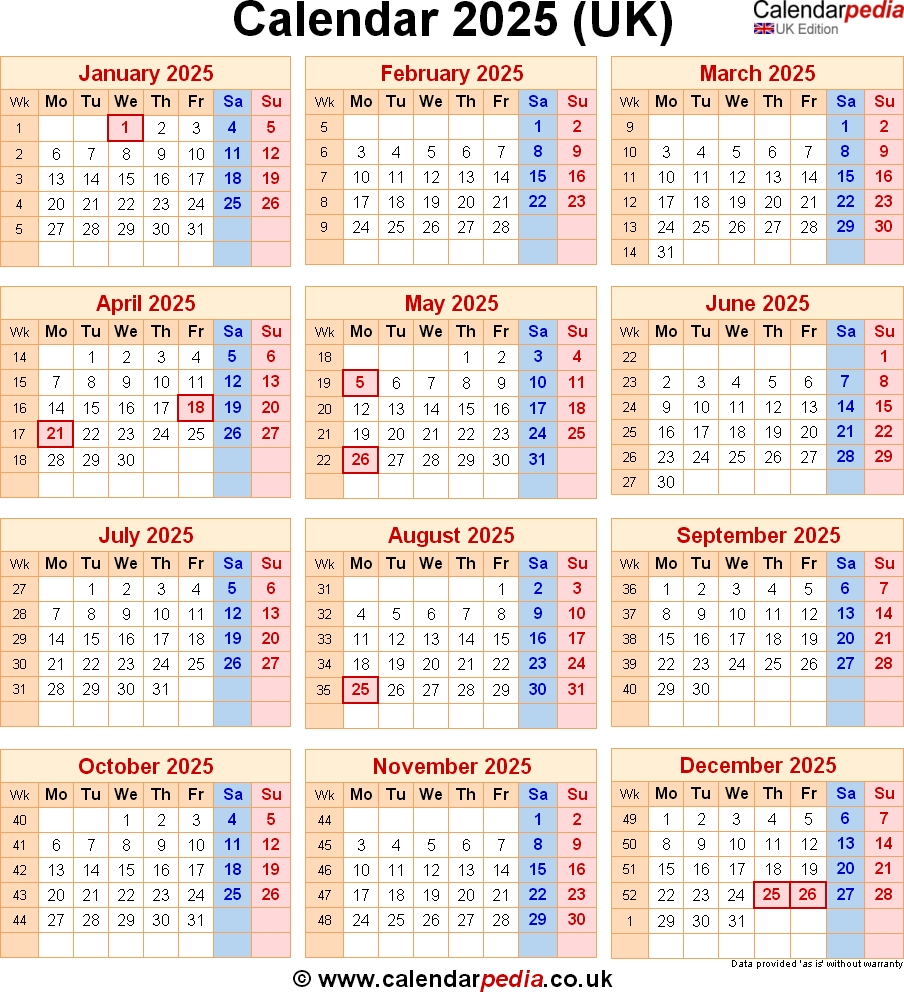 Online Calendar 2025 With Week Numbers Qualads - Calendar With Week Numbers 2019 And 2025